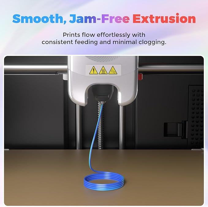 FLASHFORGE Silk Dual Color Filament, 3D Printer Filament Color Change 1kg Spool - Image 4