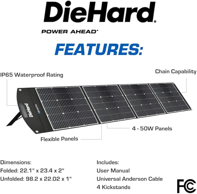 DieHard Solar Panel, Lightweight, Portable - Image 4