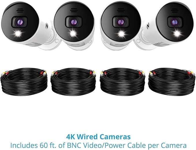 Night Owl Sp, Llc 8 Channel Bluetooth Video Home Security Camera System - Image 8