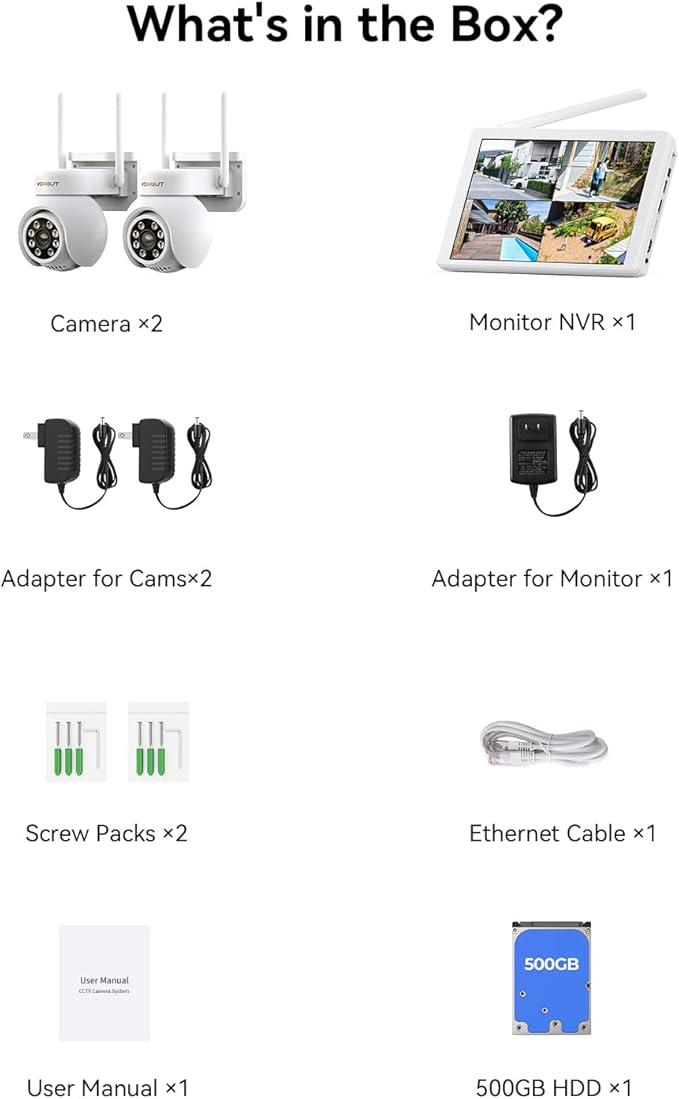 VORGUT Wireless Security Camera System - Image 8