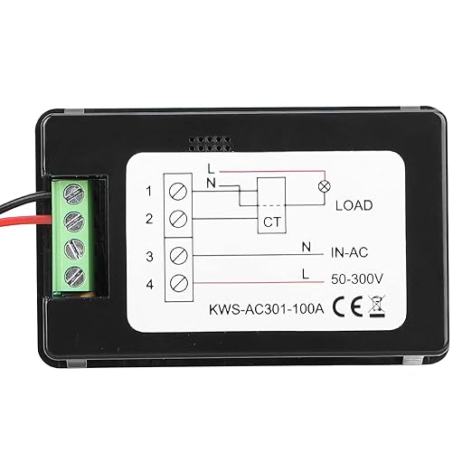 DROK AC Multimeter, 50-300V 0-100A - Image 3
