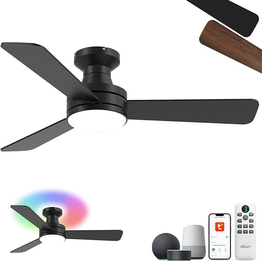 Homlit 42" RGB Ceiling Fan by Homlit