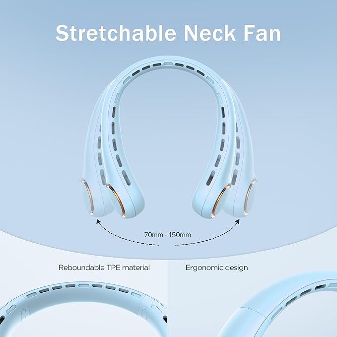 GULAKI Portable Neck Fan, Personal Fan - Image 6