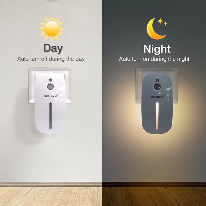 Sensky [2 Pack Plug in Night Light - Image 2