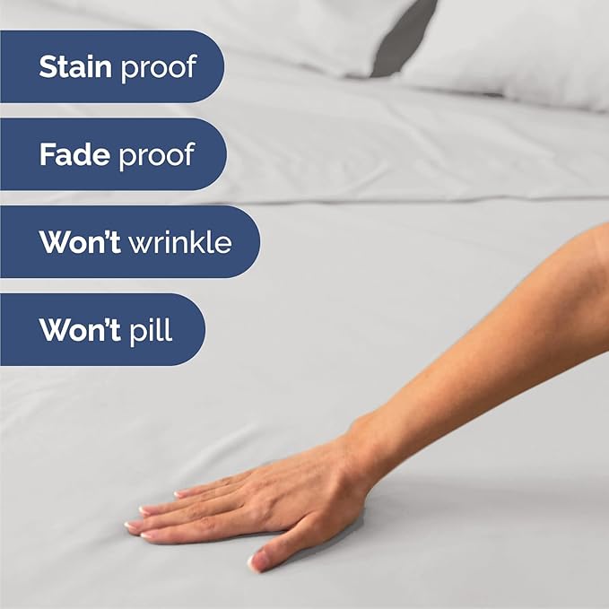 Twin XL Size 3 Piece Sheet Set - Image 5