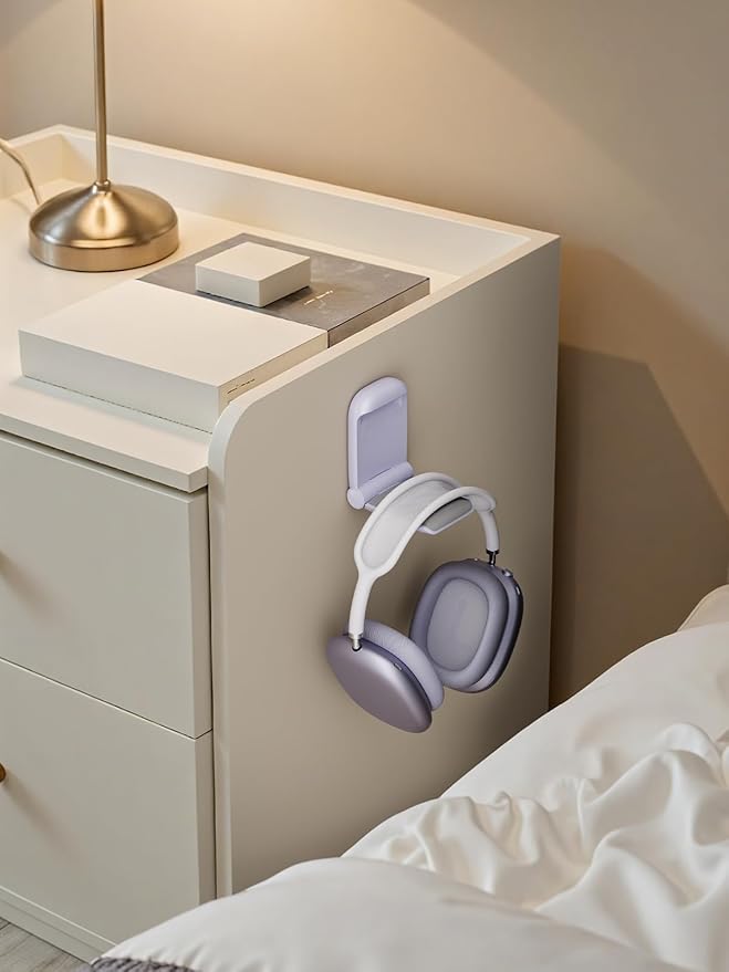 MAMUVIMO Headphone Stand, Headset Stand Foldable ＆ Sticky, Headphone Holder - Image 8