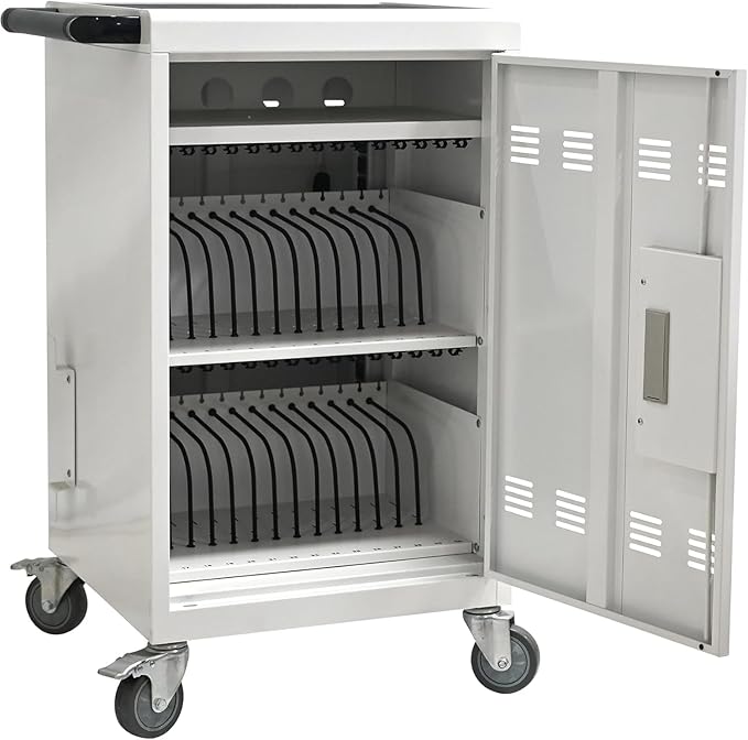Aokleo 32 Devices Laptop Charging Cart - Image 4
