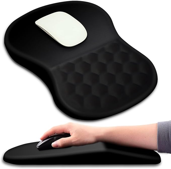 KUOSGM Mouse Pad Wrist Support, Ergonomic Mouse Pad by KUOSGM
