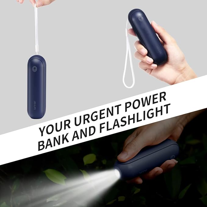 JISULIFE Portable Handheld Fan, Mini 3 In 1 - Image 7