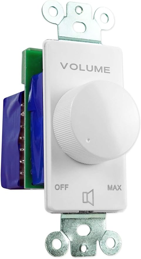 Rockville VOL7035 35W 70V Wall Volume Control, Easy Install, Dust-Protected - Image 3