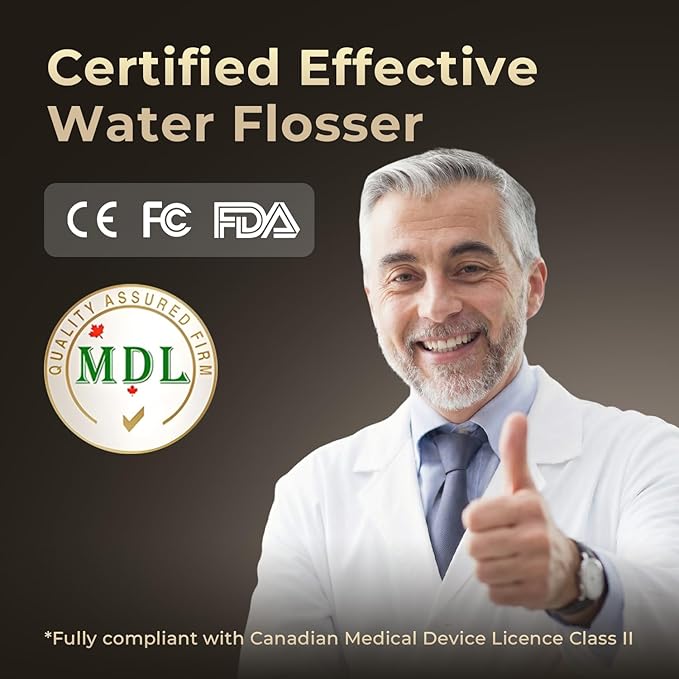 Bezvoi Portable Water Flosser for Teeth: Gum-Sensitive Friendly, Dual-Gear - Image 2