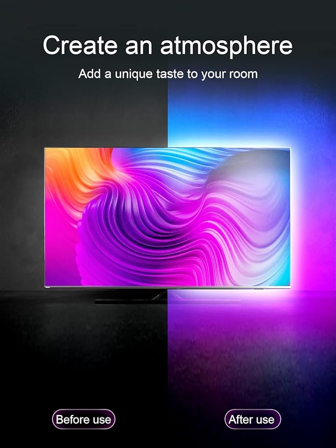 KANTUTOE TV LED Backlight, 23ft LED Lights - Image 4