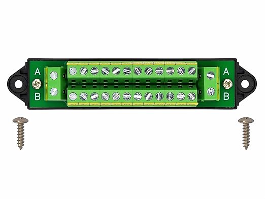 16Amp AC/DC 48V 2x12 Position Terminal Block Distribution Module. OONO D-1410GP - Image 7
