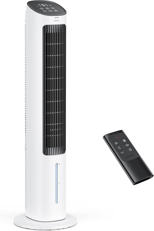 DREO Evaporative Air Cooler, 40” Cooling Fans that Blow Cold Air, 2023 Upgrade by DREO