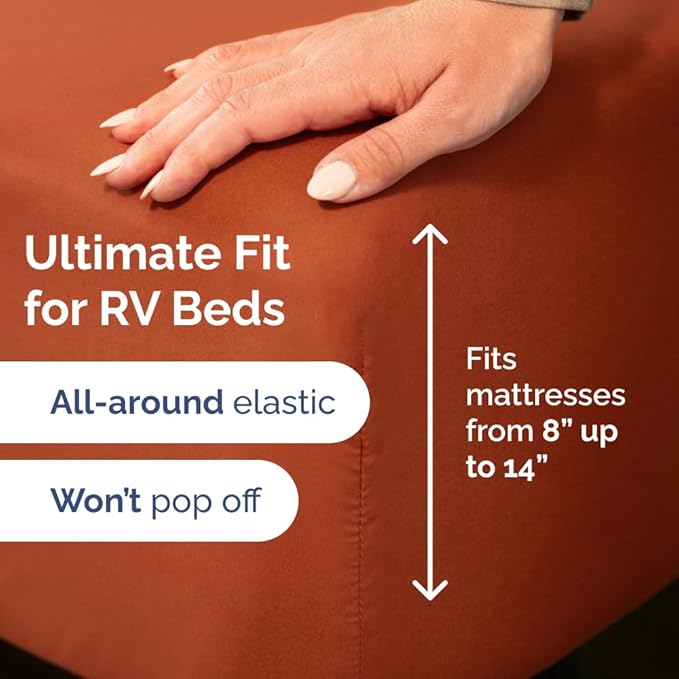 RV Short Queen Sheet Set 60 X 75 - Image 3