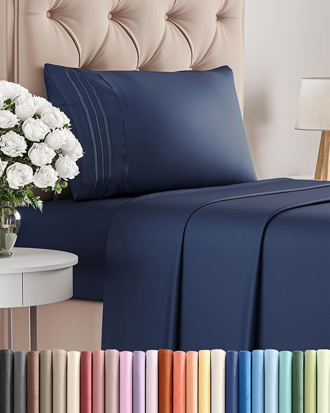 Twin XL Size 3 Piece Sheet Set by CGKUnlimited