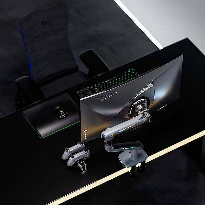 NB Gaming Monitor Arm or for 32 to 60 Inches Screen, Load up to 20 kg, VESA - Image 8