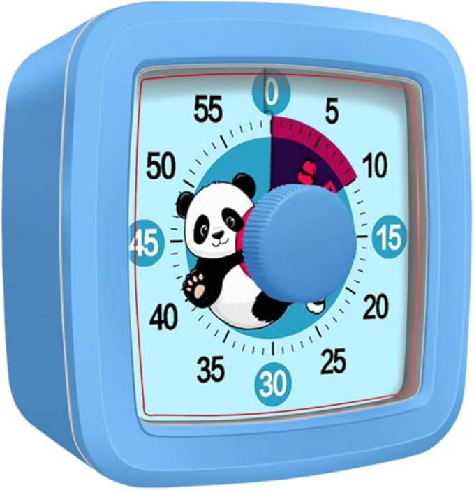 Visual Timer for Kids and Adults, 60-Minute Countdown Timer for Classroom & by Unknown