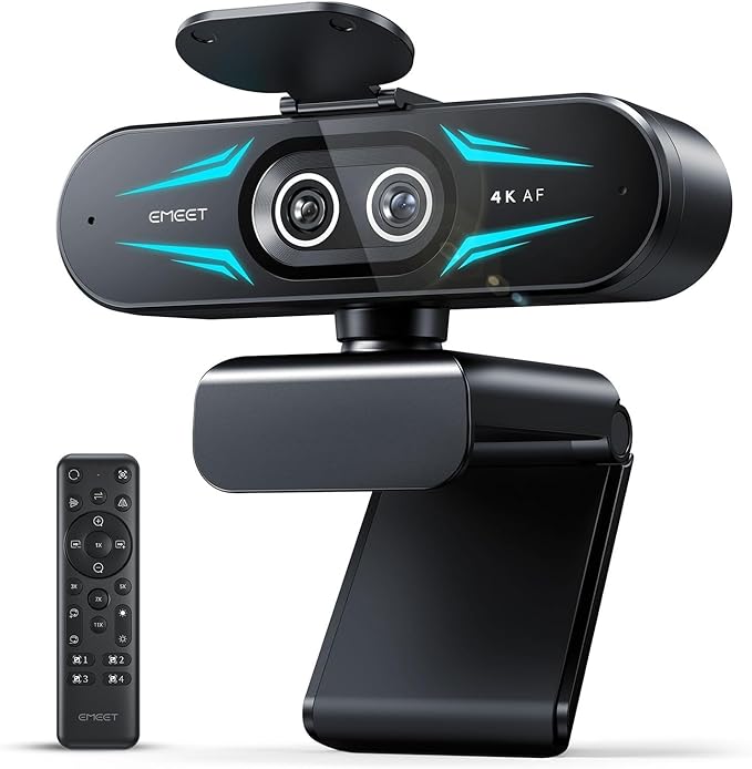 EMEET C60E Dual-Camera 4K Webcam by EMEET