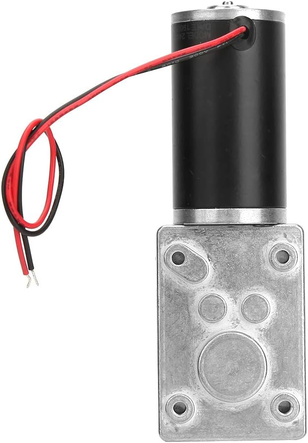 Reversible Gear Motor, DC 24V 8mm Shaft Gear Motor High Torsion Metal - Image 7
