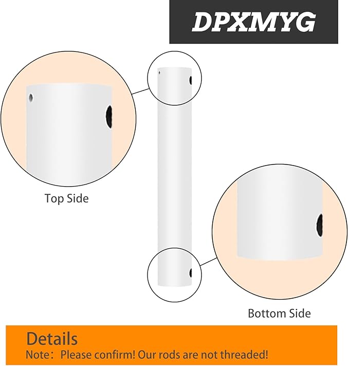 DPXMYG 60 inch Ceiling Fan Downrod - Image 3