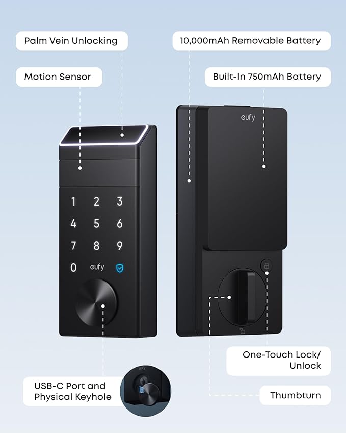 eufy FamiLock E34 Smart Lock - Image 2