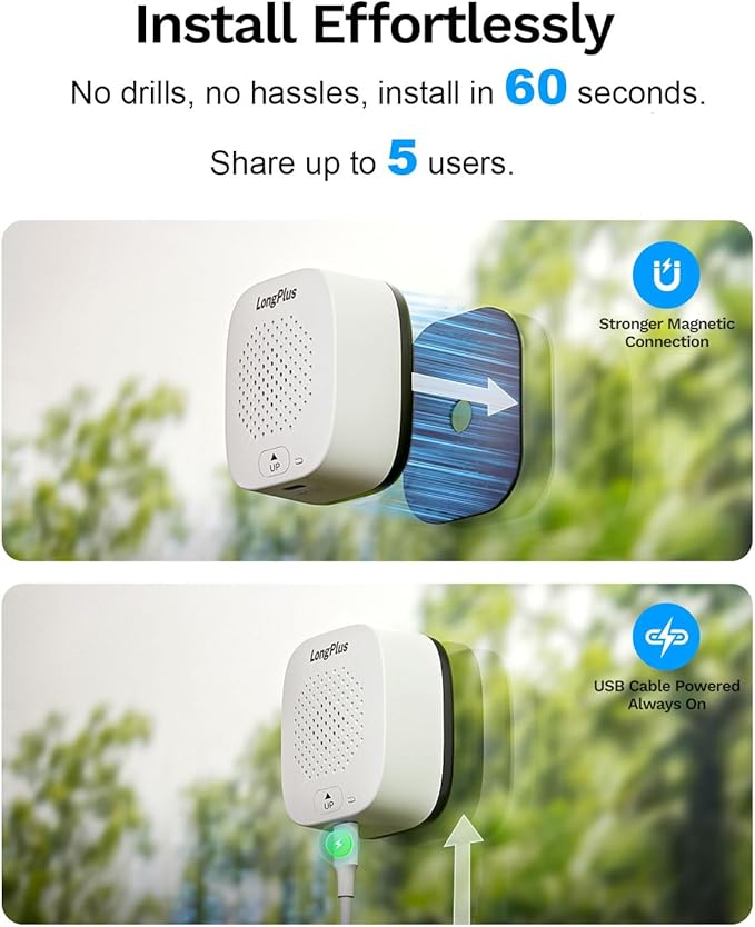 5MP 3K Window Cameras for Home Security, 2.4G 5G WiFi Safeview Window Security - Image 7