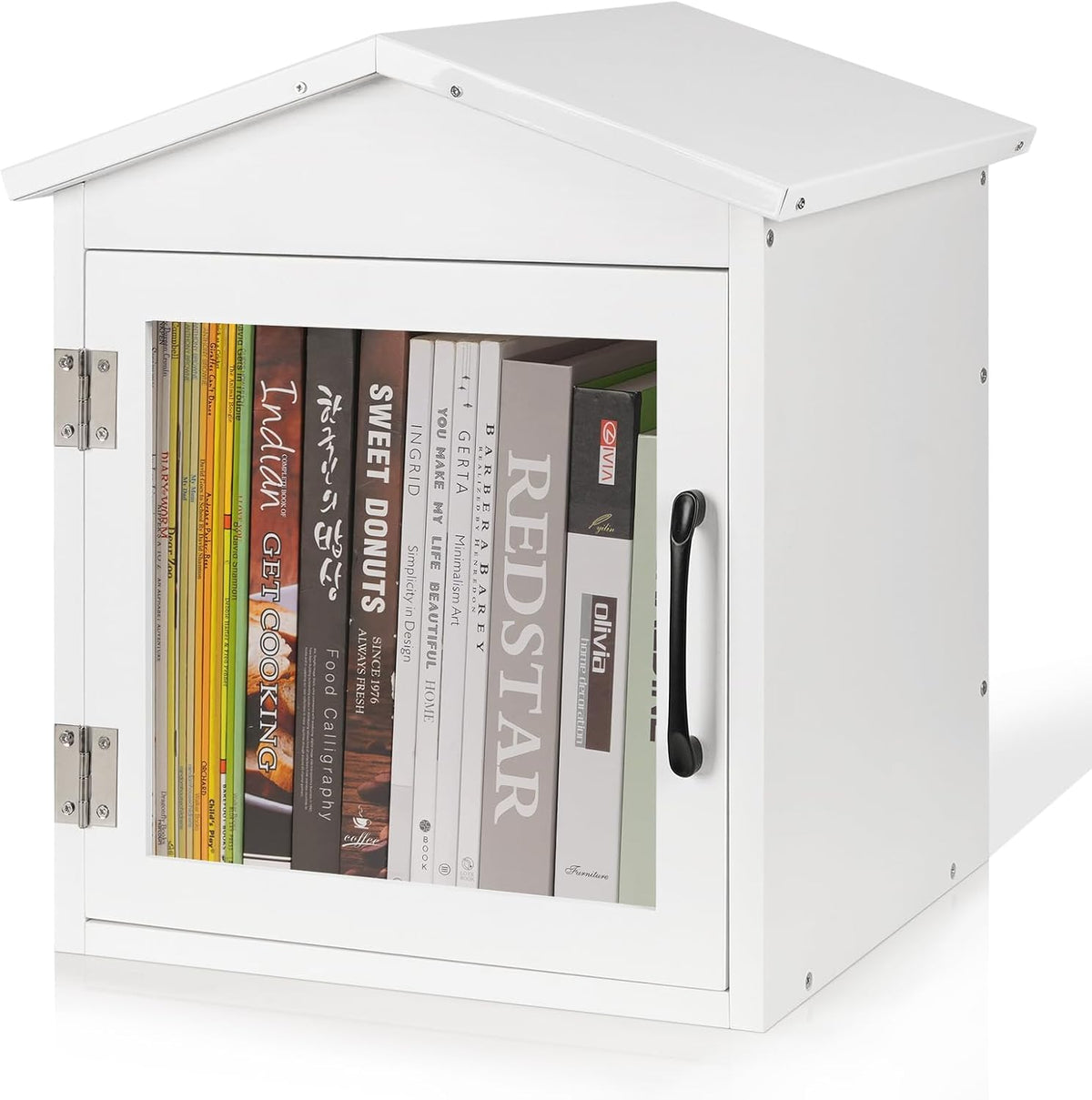 outdoor library outdoor book box storage, 13x11x16 inch, main product view