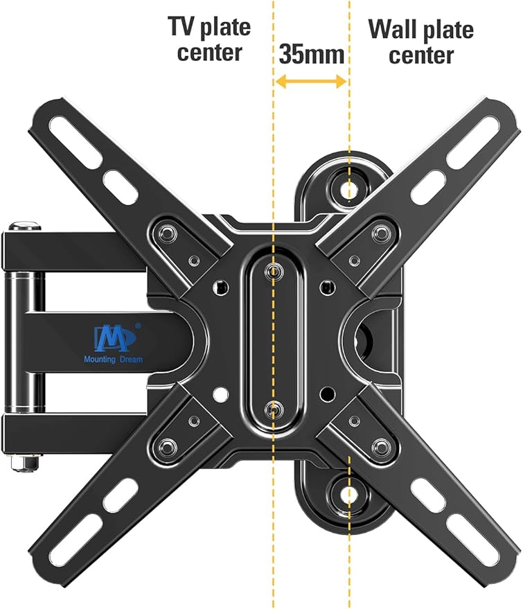 Mounting Dream UL Listed TV Mount Swivel and Tilt - Image 7