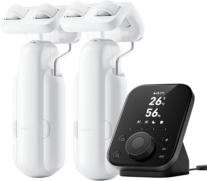 SwitchBot Smart Automatic Curtain Opener 2 Packs by SwitchBot