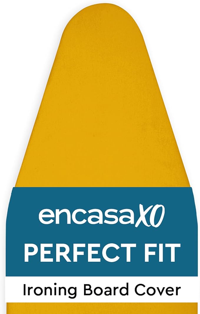 Encasa XO Ironing Board Cover and Pad 42"x14" - 4mm Felt Medium Iron Board by EncasaXO