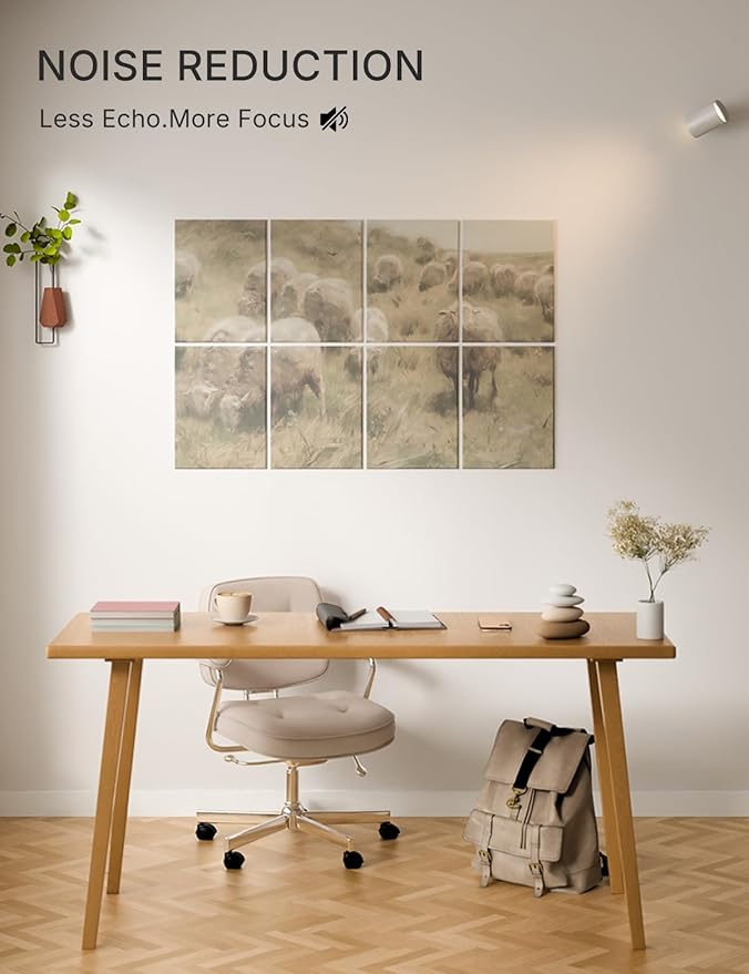 Wall Art Acoustic Panels, Decorative Sound Absorbing Panels - Image 2