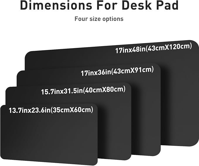Aothia Non-Slip Waterproof PU Leather Desk Pad Protector - Image 8
