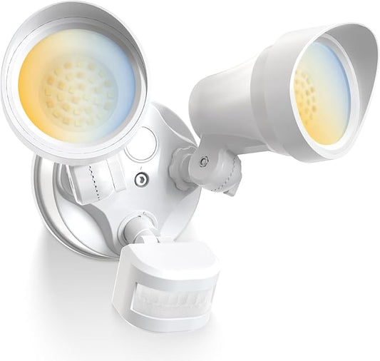 ALUSSO Motion Sensor Outdoor Lights, 30W 3500LM Flood Lights Outdoor, 3 Modes by ALUSSO