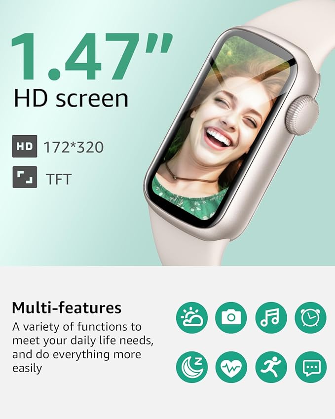 IMFRCHCS Fitness Tracker, Smart Watch - Image 2