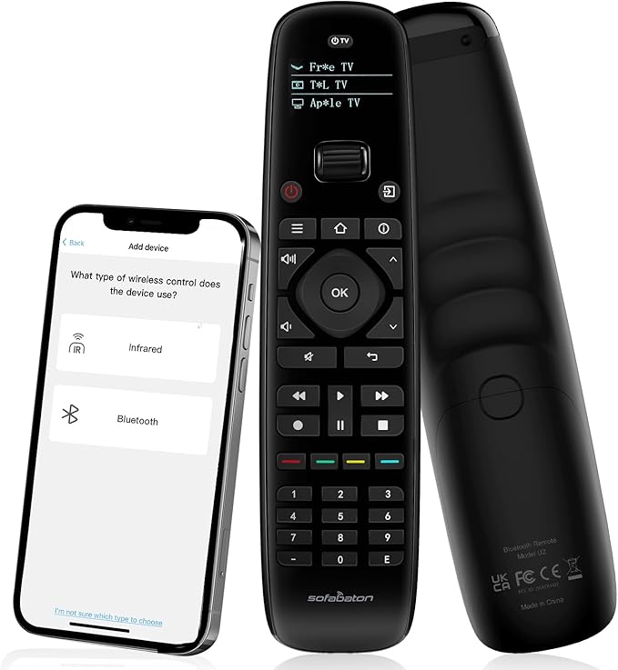 SofaBaton U2 Universal Remote, All-in-One Smart Universal Remote Control by Themostcreativeuniversalremotecontrol