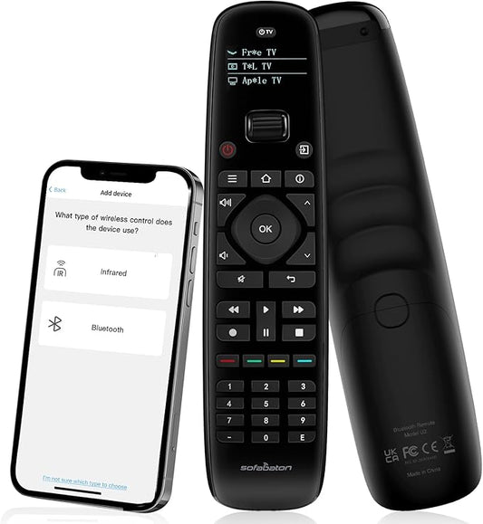 SofaBaton U2 Universal Remote, All-in-One Smart Universal Remote Control by Themostcreativeuniversalremotecontrol