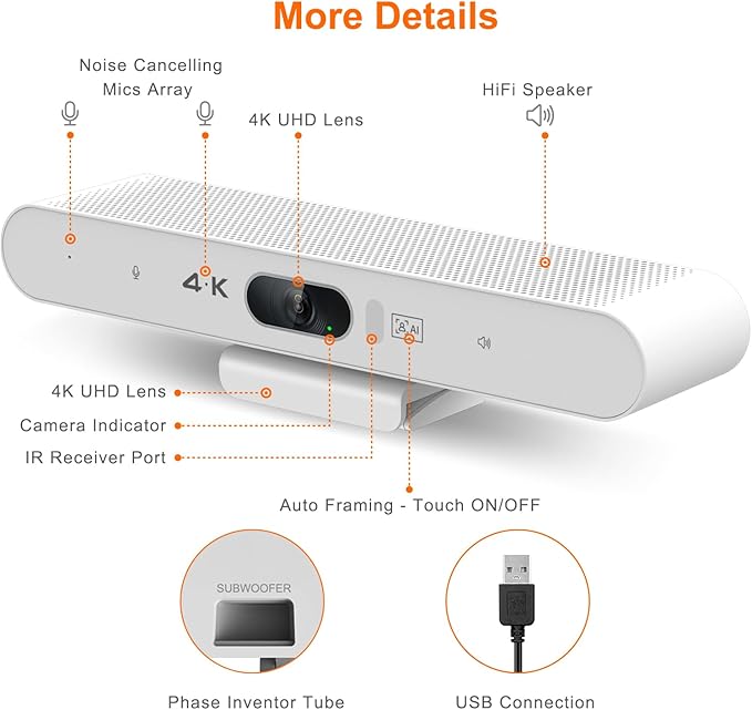 RayBit 4K Video Conference Room Camera System - Image 7