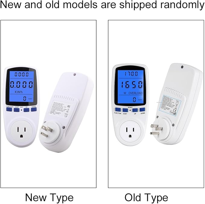 Klanata LCD Display Digital Power Meter, Voltage Monitoring - Image 2