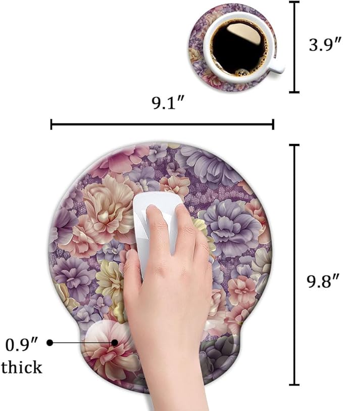 Ergo Comfort Gel Wrist Rest Mouse Pad-Ergonomic Office Mousepad - Image 6