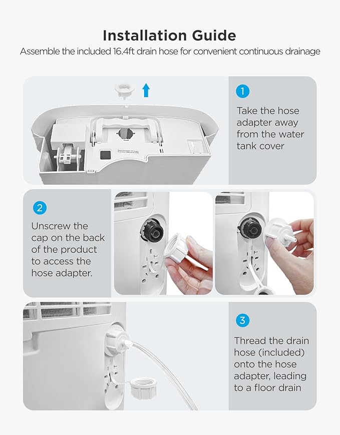 GoveeLife Dehumidifier for Home 4, 500 Sq. Ft. 50 to 137 Pint - Image 9