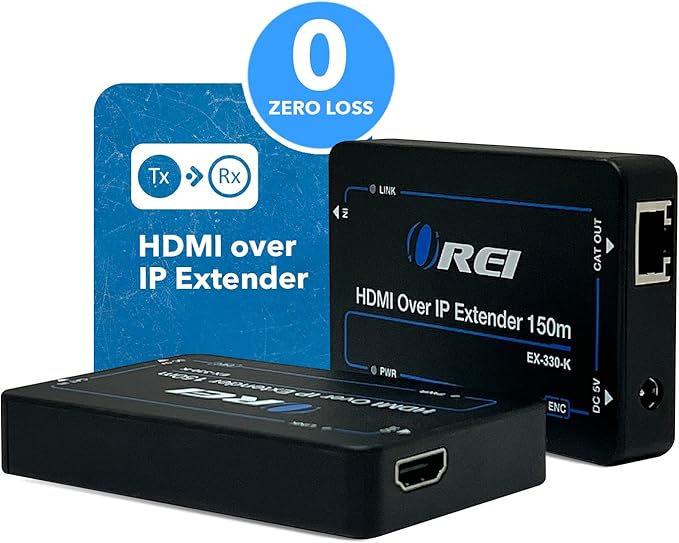 OREI HDMI Extender Over IP- 1080p@60Hz Upto 330Ft - Image 2