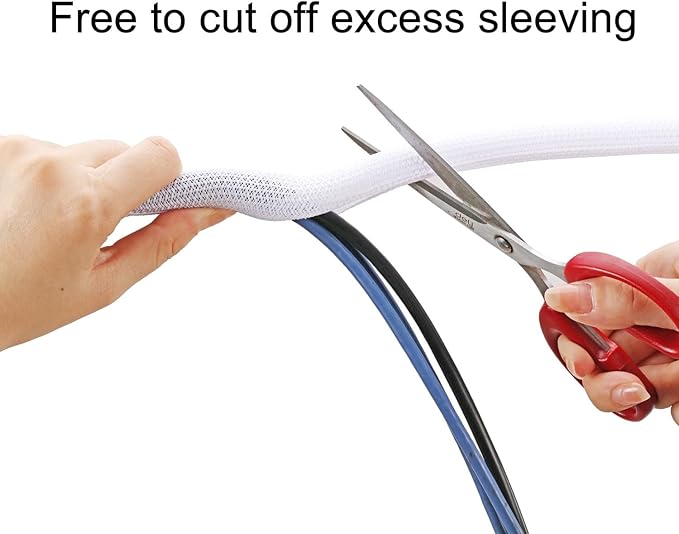 QCSIW 1/4" x50ft Split Sleeve Cable Organizer - Image 3