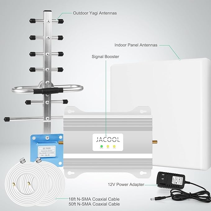 Cell Phone Signal Booster for Home – Verizon & AT&T 5G/4G LTE Band 12/13/17 - Image 7