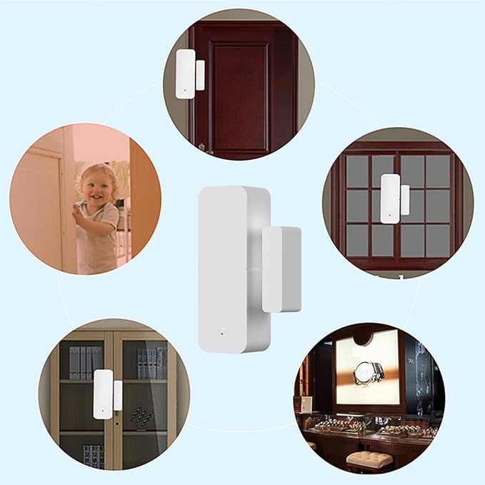 WiFi Door Sensor Window Detector: Smart Window Contact Sensor, Wireless - Image 7