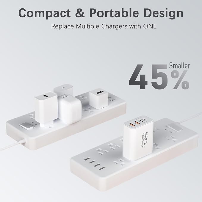 60W USB C Charger Block, iPad Pro/Air/Mini - Image 5