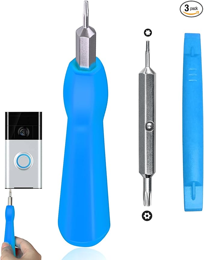 Video Screwdriver Bit Set for Battery and Wifi Access by HAO+HELPER