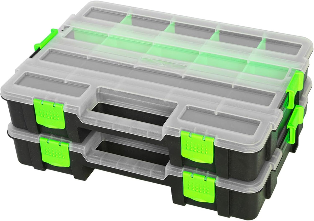 jack boss tool box with transparent lid, single, main product view