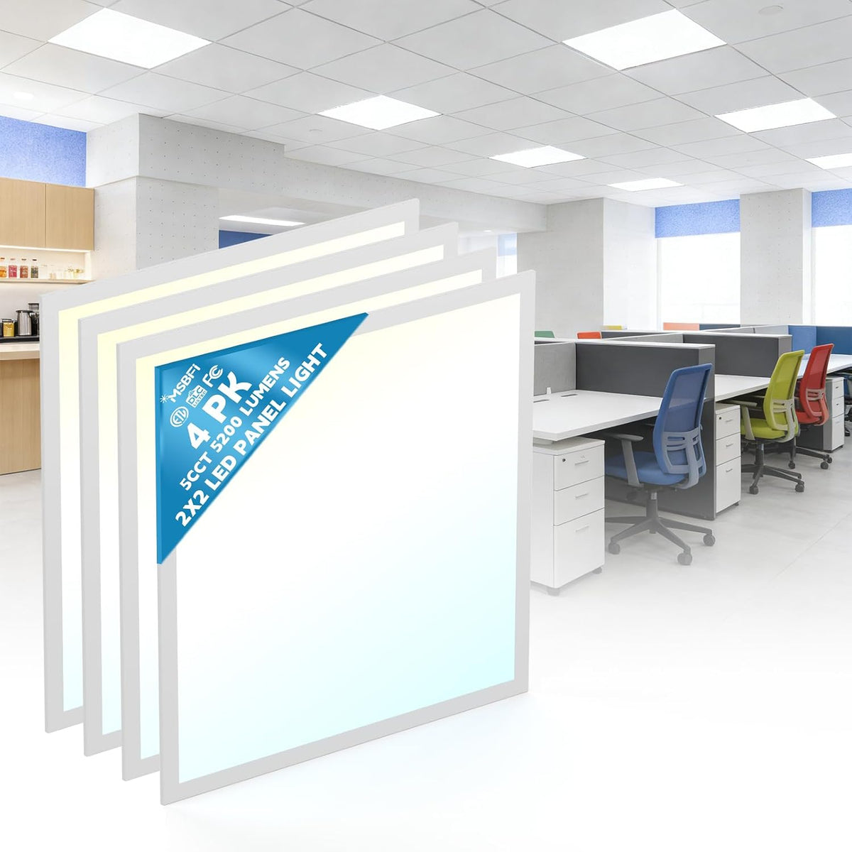 Msbfi 2x2 LED Flat Panel Light
