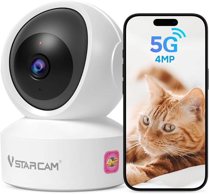VSTARCAM 5G Indoor Camera Wireless, 2.5K QHD by VSTARCAM